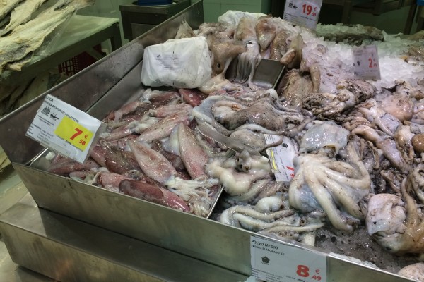 #pb_rslider_caption-1-6 Squid and other squishy things (note salted cod in top left corner)