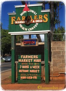 Farmers Market Maui and Deli in Kaanapali, Maui, Hawaii